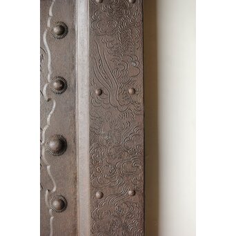 庄内系 大金具板蔵戸　W0173Y 