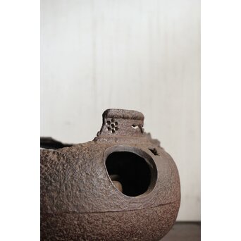 ヤツレ瓶掛 風炉釜 鉄瓶掛　M434 