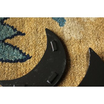 飛来一閑 三日月香合/平方茶入盆　Q369 