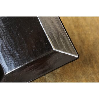 飛来一閑 三日月香合/平方茶入盆　Q369 