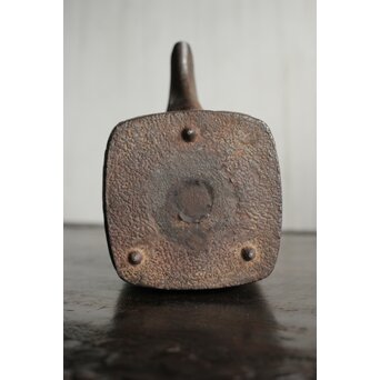 狩野探幽 群鶴図 松竹梅意匠 銀象嵌平手 蒔絵蓋 銚子　M436 