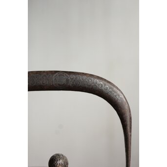 狩野探幽 群鶴図 松竹梅意匠 銀象嵌平手 蒔絵蓋 銚子　M436 