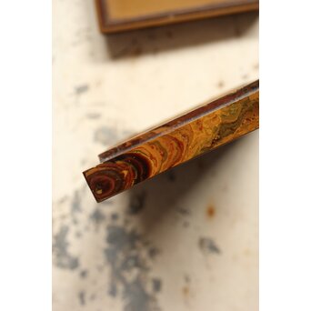 堆漆四方香合　Q370 