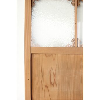 レトロガラス雪隠戸 2枚1組　GD0246 