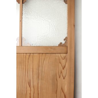 レトロガラス雪隠戸 2枚1組　GD0246 