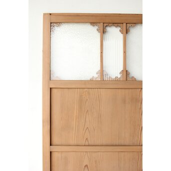 レトロガラス雪隠戸 2枚1組　GD0246 