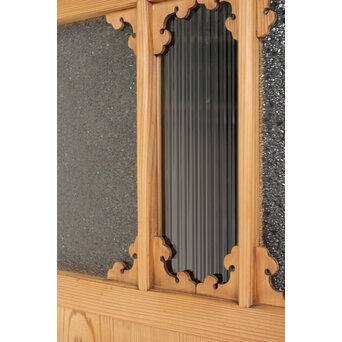 レトロガラス雪隠戸 2枚1組　GD0246 