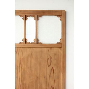 レトロガラス雪隠戸 2枚1組　GD0246 