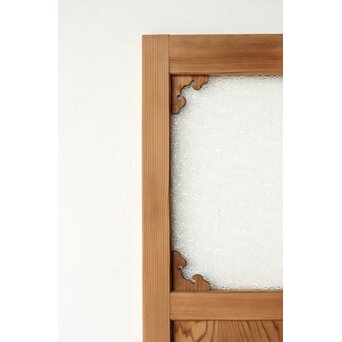 レトロガラス雪隠戸 2枚1組　GD0246 