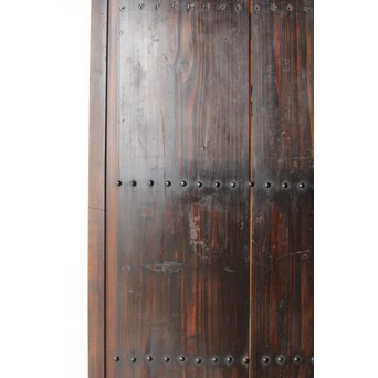 時代 飴色板戸　B1081 