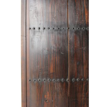 時代 飴色板戸　B1081 