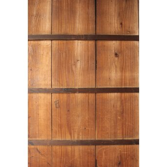 時代 飴色板戸　B1081 