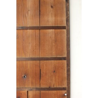 時代 飴色板戸　B1081 