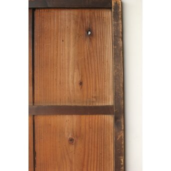 時代 飴色板戸　B1081 