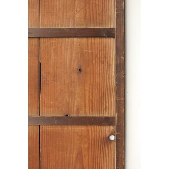 時代 飴色板戸　B1081 