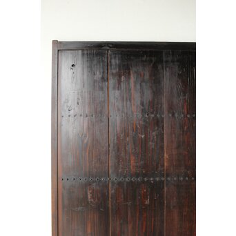 時代 飴色板戸　B1081 