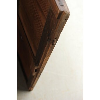 時代 飴色板戸　B1081 