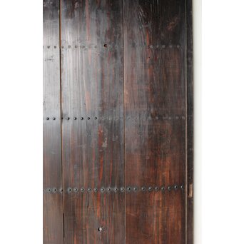 時代 飴色板戸　B1081 