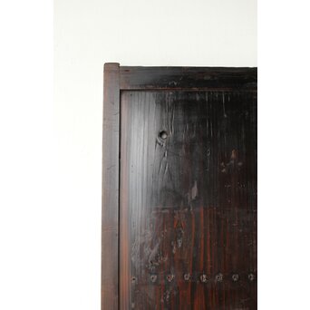 時代 飴色板戸　B1081 