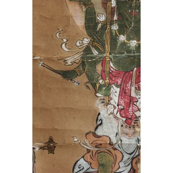 江戸文政仏画 青面金剛図　Z555 