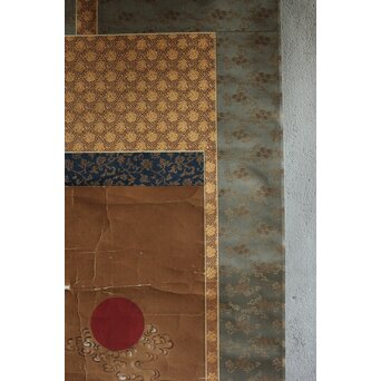 江戸文政仏画 青面金剛図　Z555 