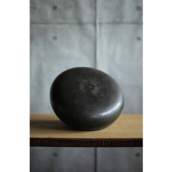 中川浄益造 砂張卓下建水　M437 