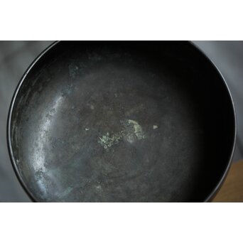 中川浄益造 砂張卓下建水　M437 