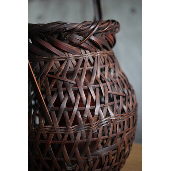 四世 早川尚古斎 竹籠　U363 