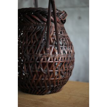 四世 早川尚古斎 竹籠　U363 