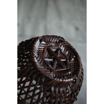 四世 早川尚古斎 竹籠　U363 