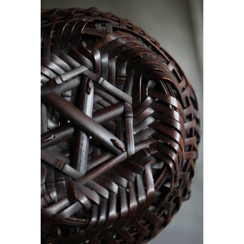 四世 早川尚古斎 竹籠　U363 