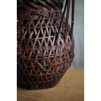 四世 早川尚古斎 竹籠　U363 