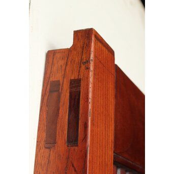 総欅赤い格子蔵戸　W0175Y 