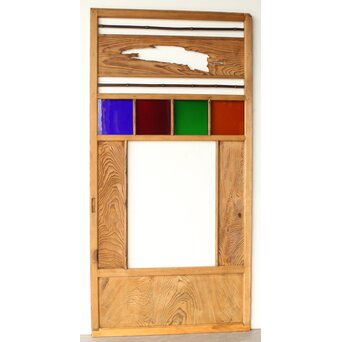 4色ガラス建具　GD0248 ウラ