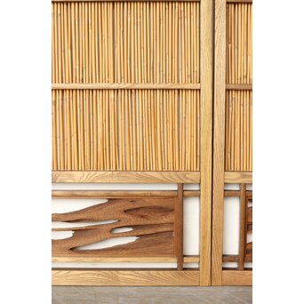 栗框 蒲穂戸/簀戸S 4枚1組　F273 