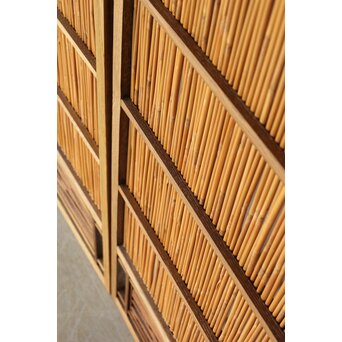 栗框 蒲穂戸/簀戸S 4枚1組　F273 