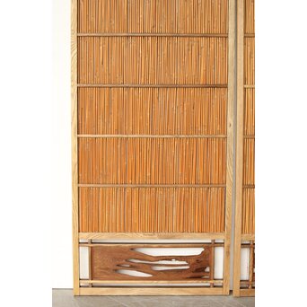 栗框 蒲穂戸/簀戸S 4枚1組　F273 