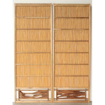 栗框 蒲穂戸/簀戸S 4枚1組　F273 AB　表