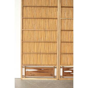 栗框 蒲穂戸/簀戸S 4枚1組　F273 