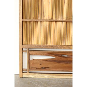 栗框 蒲穂戸/簀戸S 4枚1組　F273 