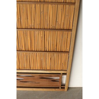 栗框 蒲穂戸/簀戸S 4枚1組　F273 