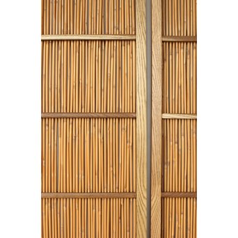 栗框 蒲穂戸/簀戸S 4枚1組　F273 