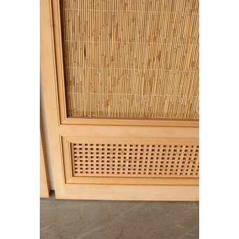 美品 両面使用簀戸/夏戸M 4枚1組　F274 