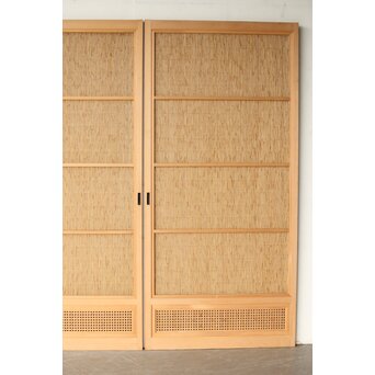 美品 両面使用簀戸/夏戸M 4枚1組　F274 