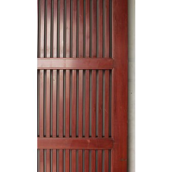 赤い格子蔵戸　W0176 