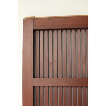 赤い格子蔵戸　W0176 