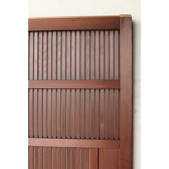 赤い格子蔵戸　W0176 