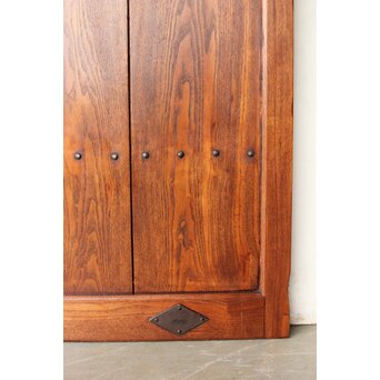 総栗 鉄格子の蔵戸　W0177Y 