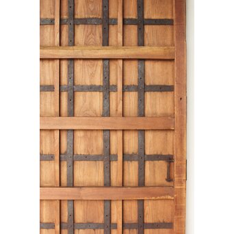 総栗 鉄格子の蔵戸　W0177Y 