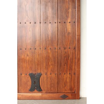 総栗 鉄格子の蔵戸　W0177Y 